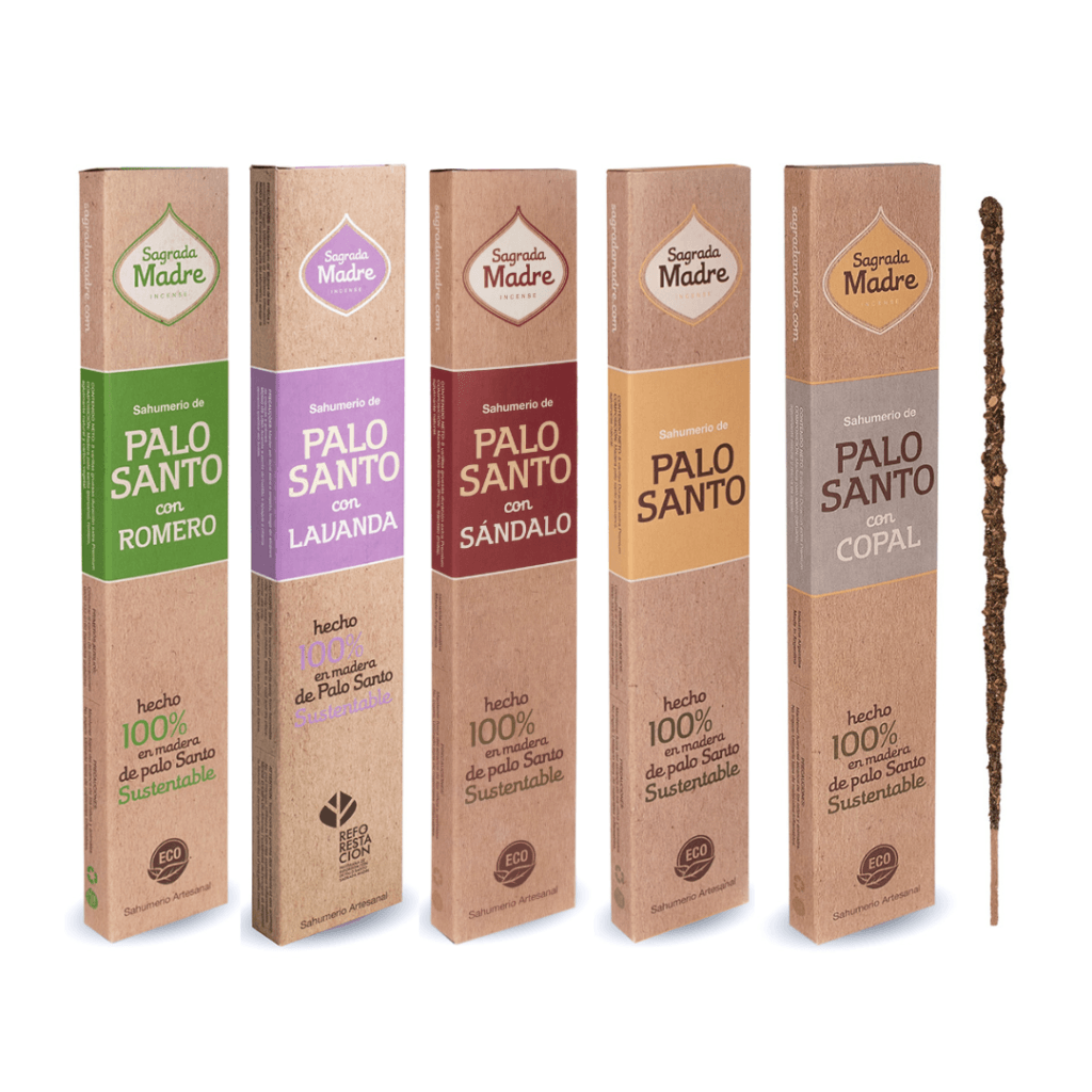 Sahumerios Sagrada Madre Palo Santo Combinado
