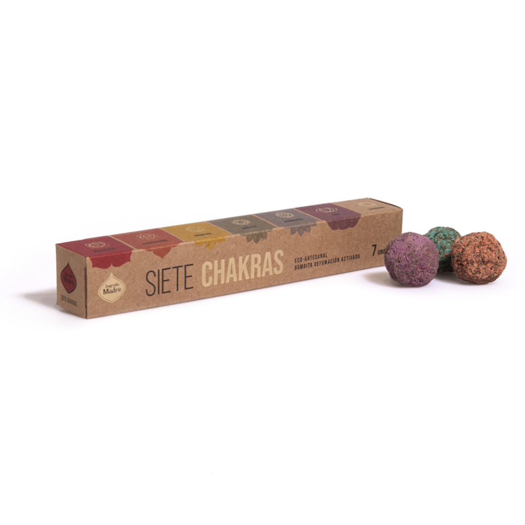 Bombas de Defumación 7 Chakras Sagrada Madre