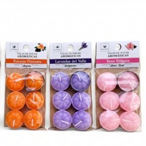 Velas de Noche Aromáticas Pack x6 (Iluminarte)