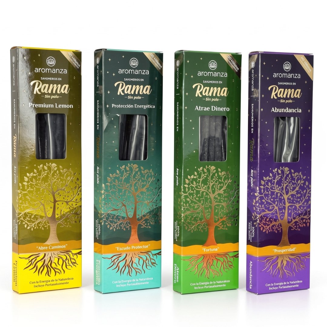 Sahumerios en Rama Orgánicos Aromanza