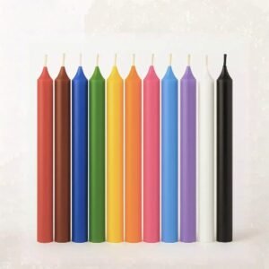Velas Largas Comunes Pack x12 (Docena) Iluminarte