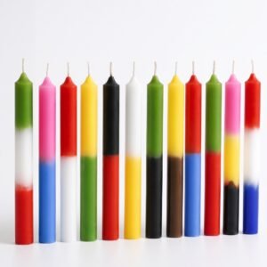 Velas Largas Combinadas Pack x12 (Iluminarte)