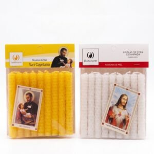 Velas Novenas de Miel Iluminarte
