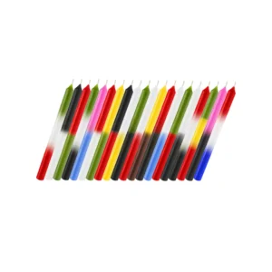 Velas Largas Combinadas Pack x12 (Iluminarte)