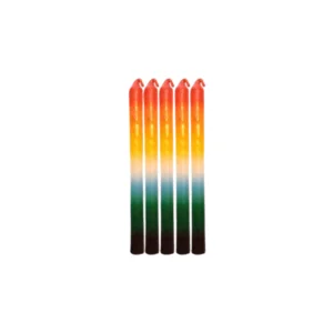 Velas Largas 7 Colores (7 Potencias) Pack x12 Iluminarte
