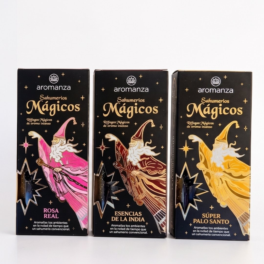 Sahumerios Mágicos Aromanza (x10 Varillas)