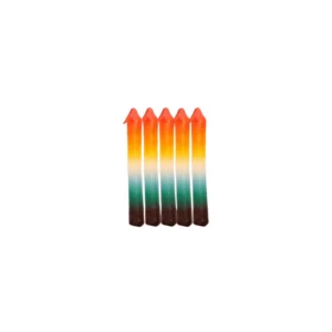 Velas Cortas 7 Colores (7 Potencias) Pack x12 Iluminarte
