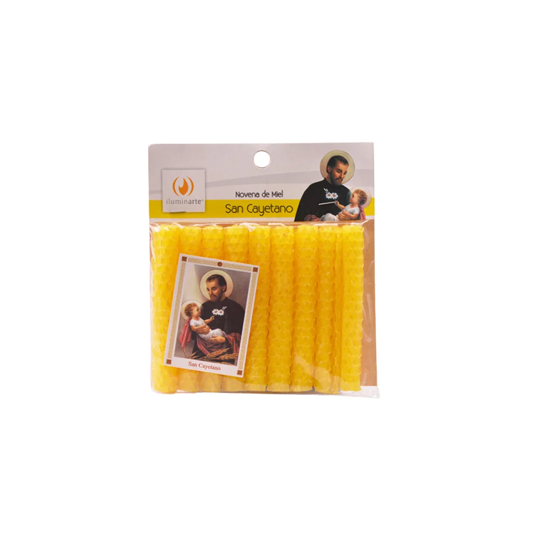 Velas Novenas de Miel Iluminarte