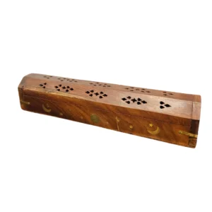 Portasahumerio Baúl de Madera (Caja Guardasahumerios)