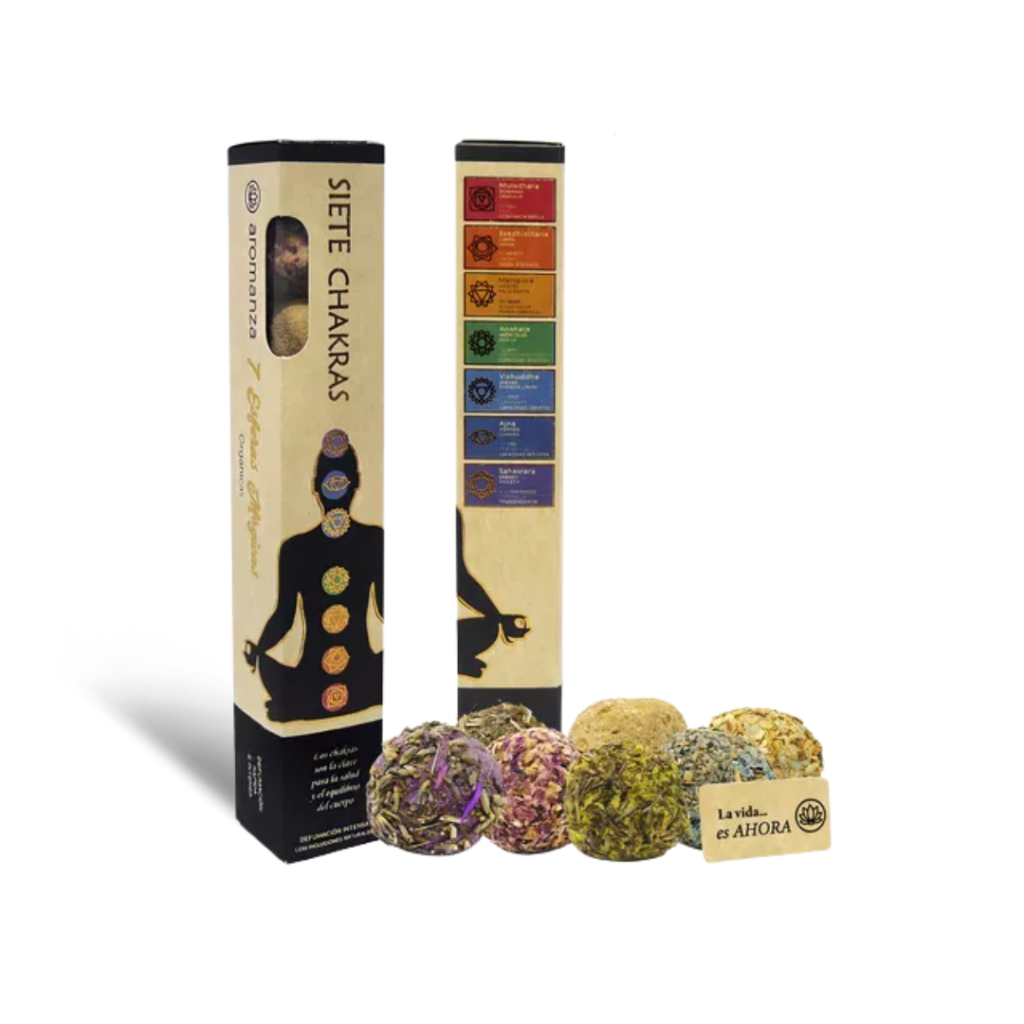 Esferas Energéticas 7 Chakras Aromanza