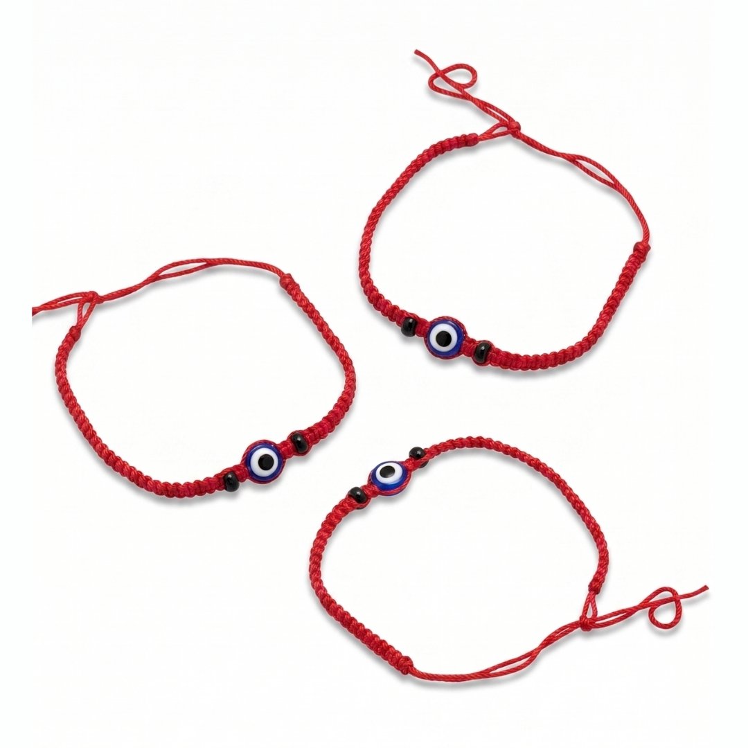 Pulsera de Macramé con Ojo Turco