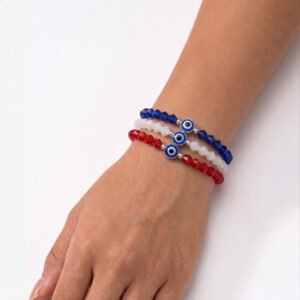 Pulsera de Cristal Checo 7 Chakras (Protección)