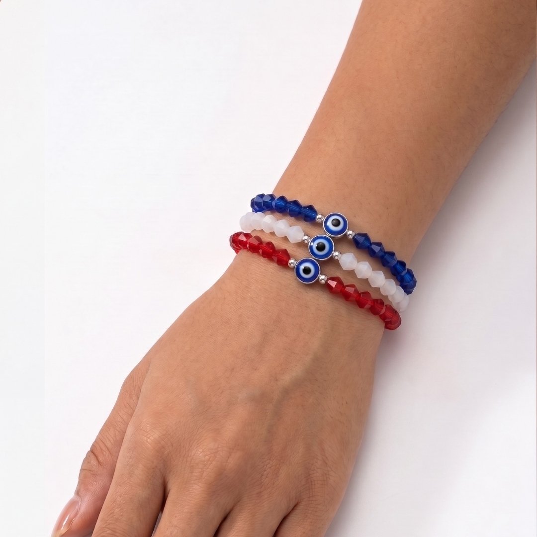 Pulsera de Cristal Checo 7 Chakras (Protección)