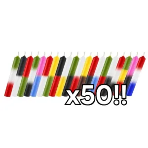 Velas Cortas Combinadas (Santería) Pack x50 Iluminarte