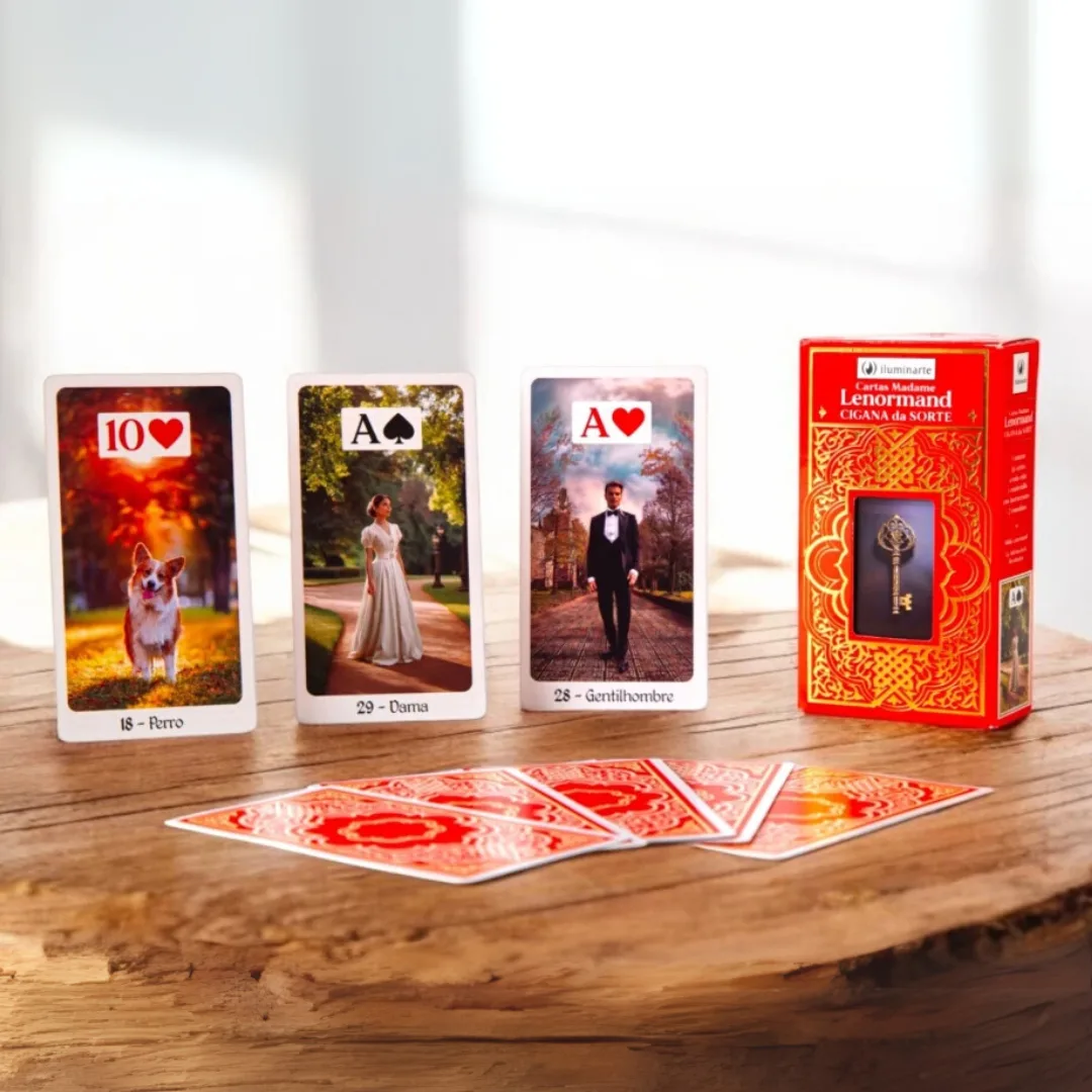 Mazo de Cartas Madame Lenormand Iluminarte