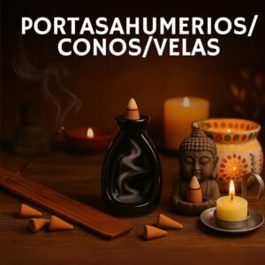 PORTA SAHUMERIOS/CONOS/VELAS