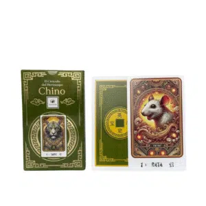 Mazo de Cartas Oráculo Horóscopo Chino con Moneda
