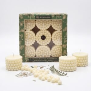 Velón Aromático Diseño Burbuja (Bubble Candle)