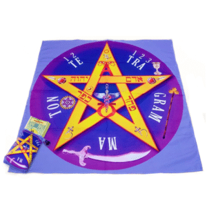 PAÑO TAROT CON BOLSITA PREMIUM 70X70 CM