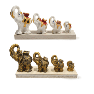 PORTA SAH FAMILIA DE ELEFANTES X 4