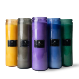 Velones XL Aromáticos en Vidrio 6.5x21cm Iluminarte