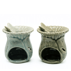 Hornillo de Cerámica con Mariposa 8 cm