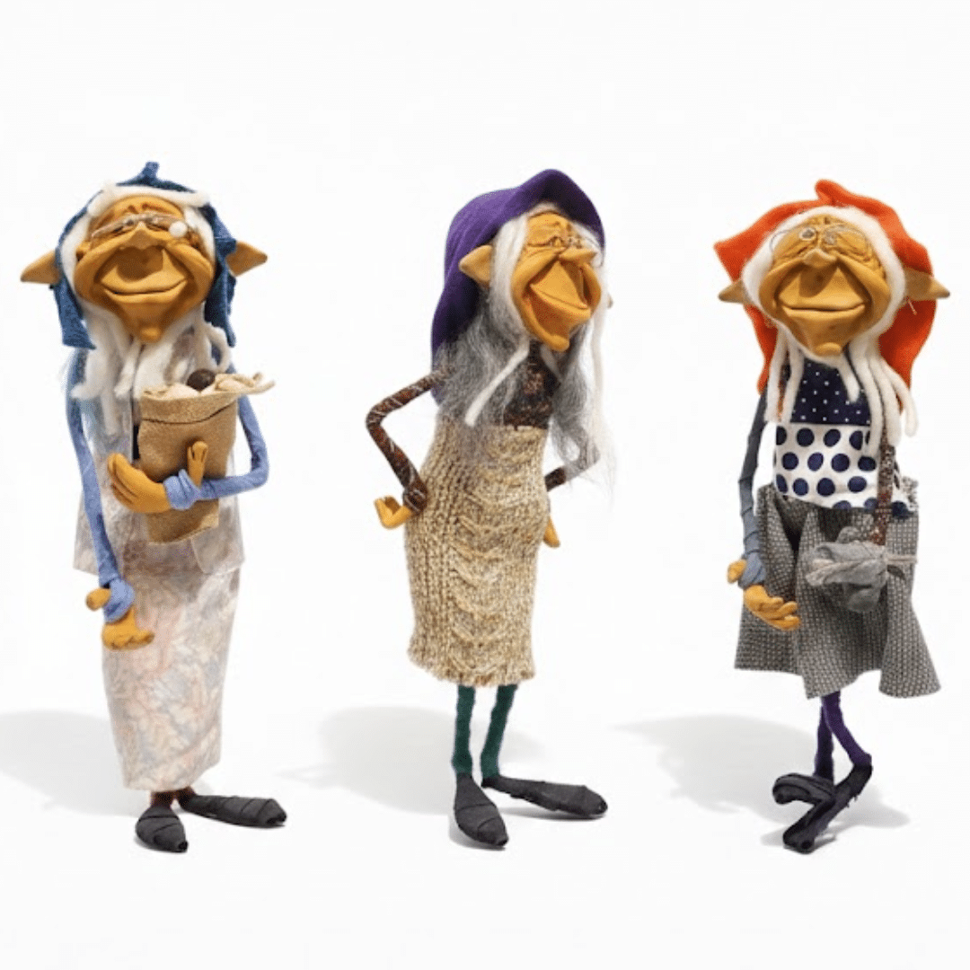 Abuela Sabia / Bruja de la Suerte – 25 cm