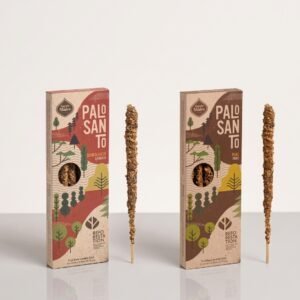 Sahumerios Sagrada Madre Palo Santo Corto x 4 Varillas