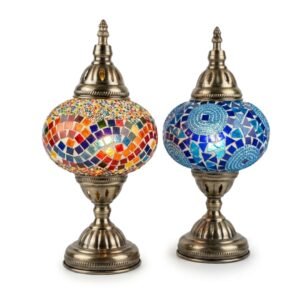 Lámpara Turca Mediana de Mosaico Artesanal