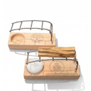 Quemador de Palo Santo de Madera