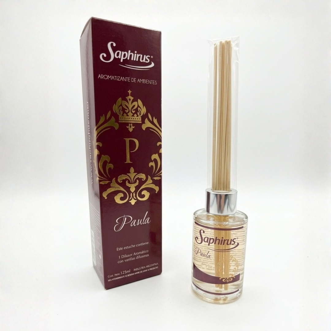 Difusor Aromático con Varillas Saphirus 125 ml