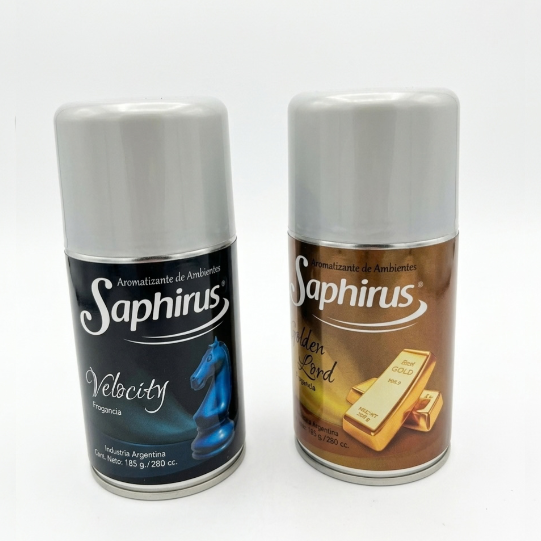 Aromatizante de Ambientes en Aerosol Saphirus 280 cc